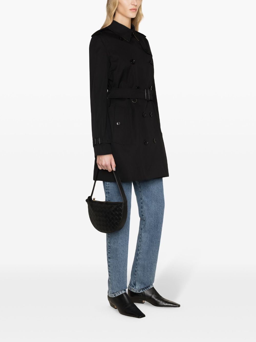 Burberry Coats Black Burberry