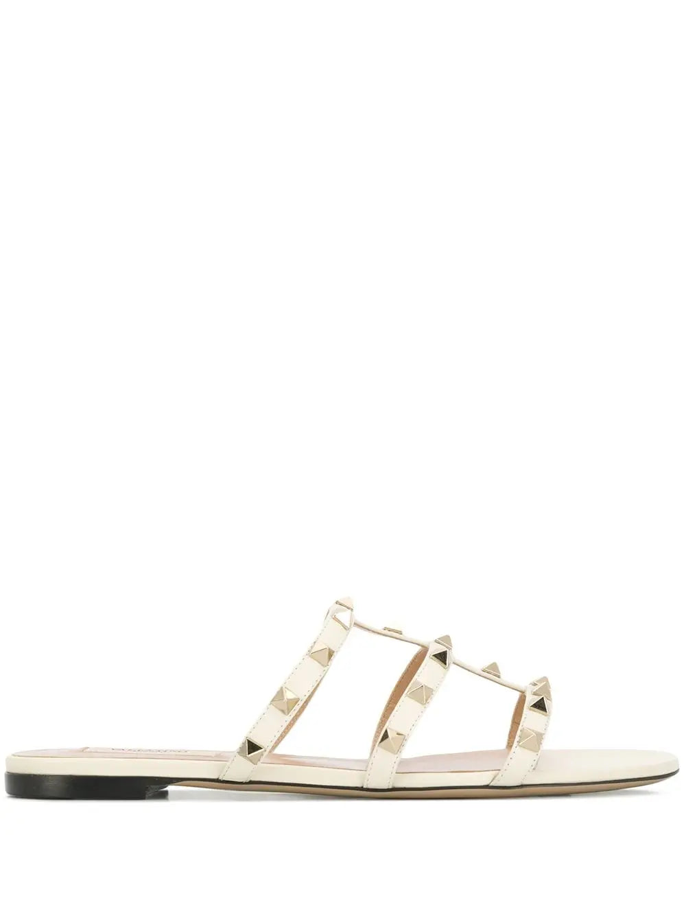 Valentino Garavani Rockstud Flat Slide Sandal Valentino Garavani