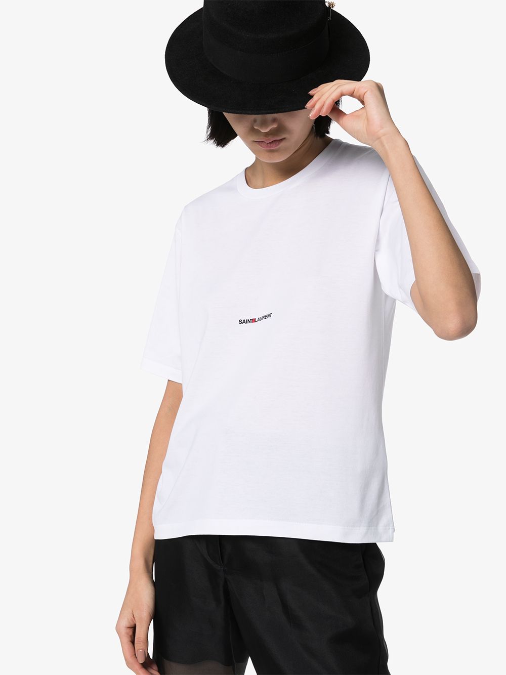 Saint Laurent logo print T-shirt Saint Laurent 