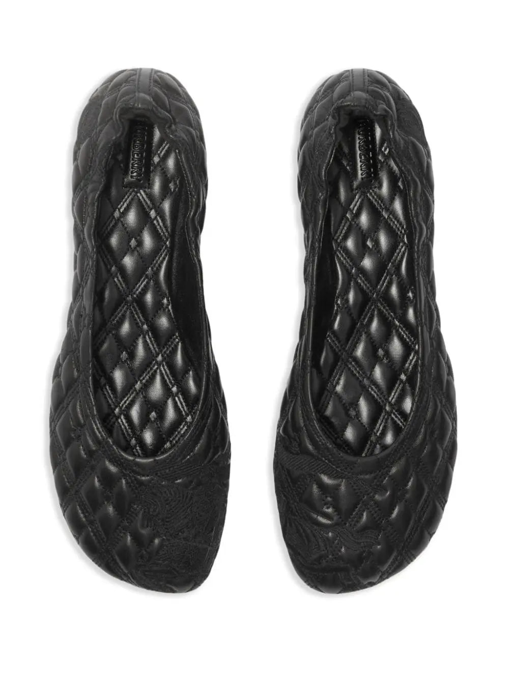 Burberry leather sadler ballerinas Burberry