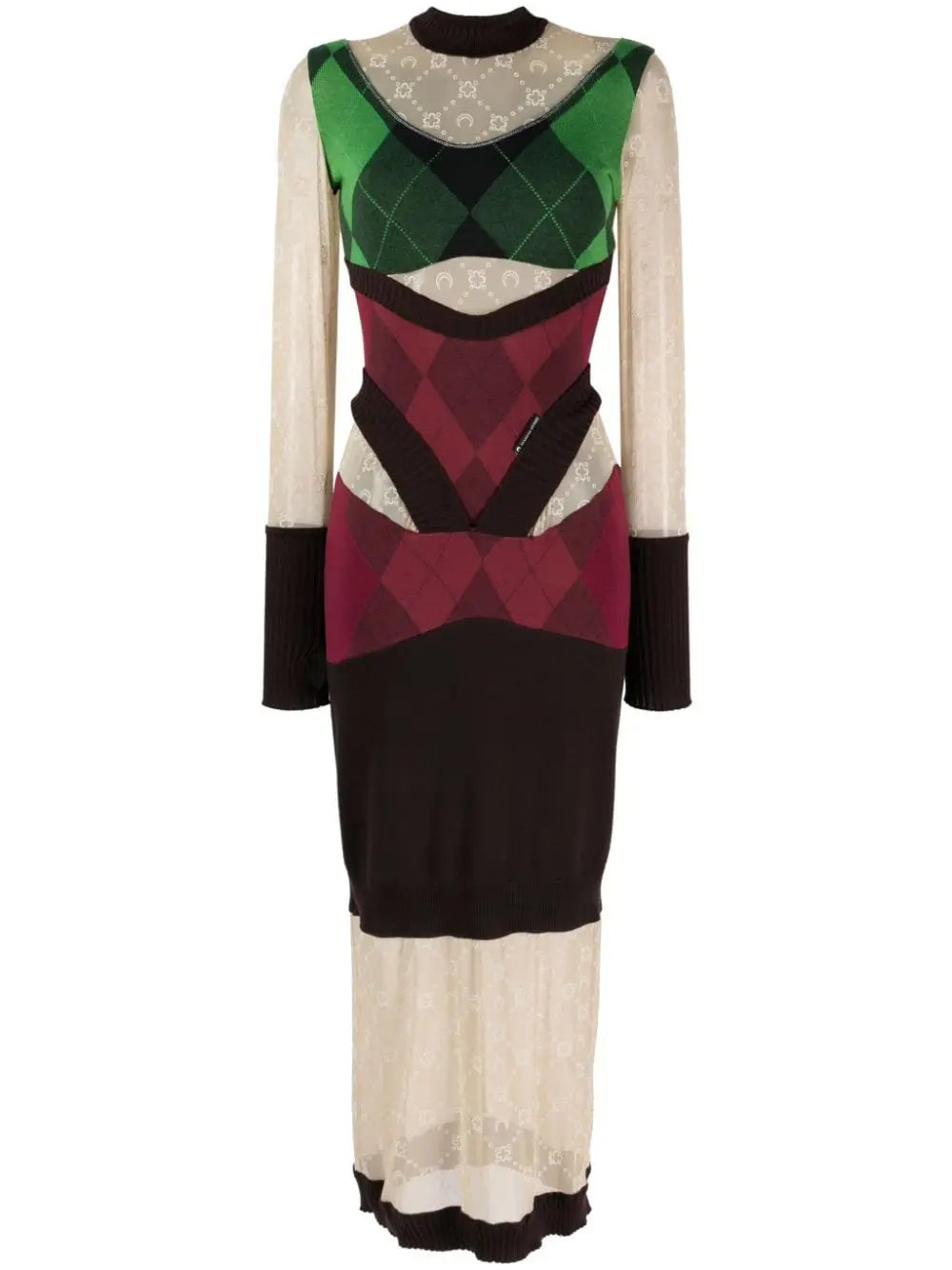 MARINE SERRE Dresses Green Marine Serre