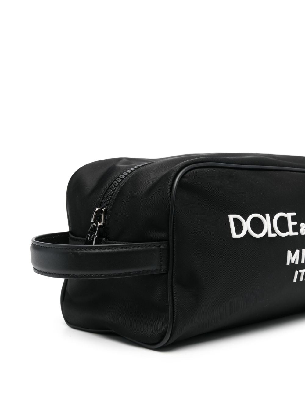 Dolce & Gabbana Nylon toiletry bag with rubberized logo Dolce & Gabbana 