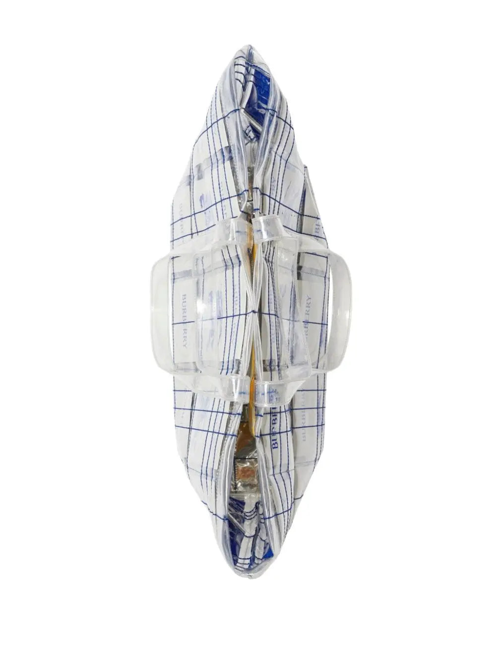 Burberry EKD logo-tag Transparent Tote Bag Burberry