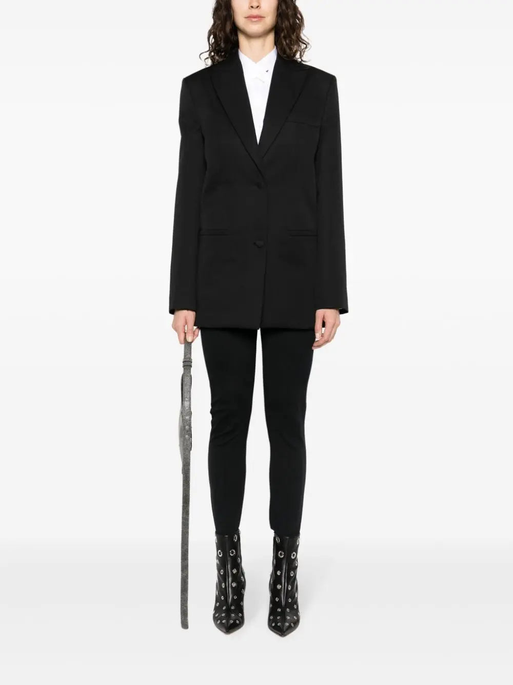Off White single-breasted virgin-wool blazer Off White