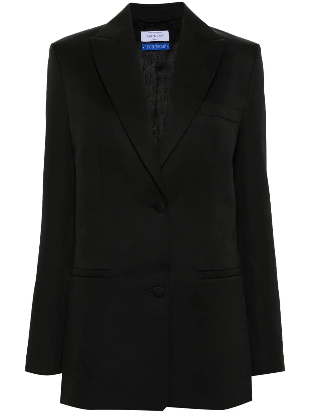 Off White single-breasted virgin-wool blazer Off White
