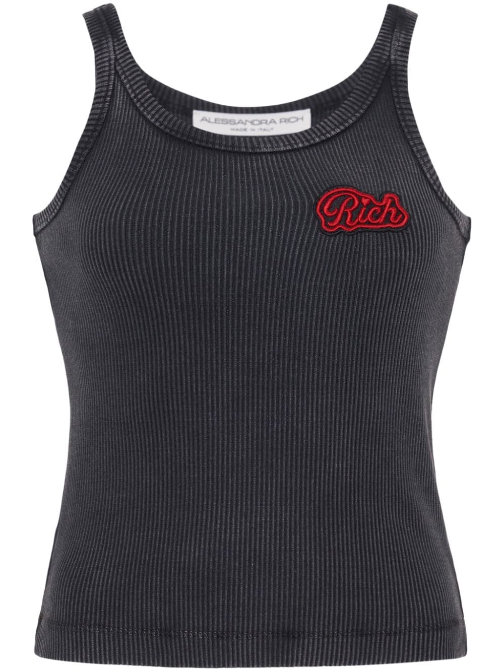 Alessandra Rich Top Grey Alessandra Rich
