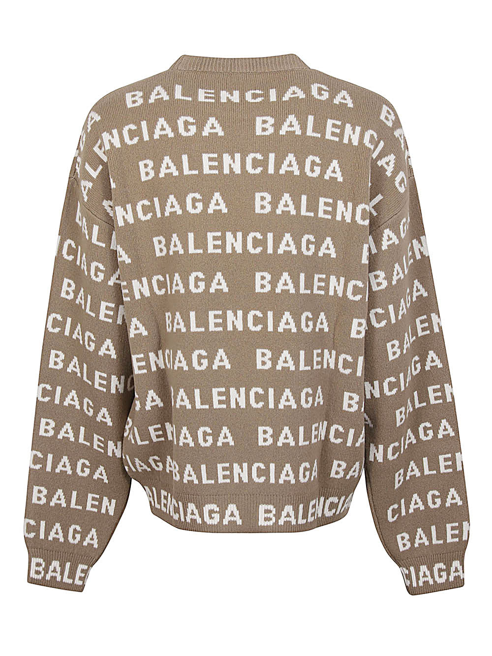 Balenciaga Intarsia Logo Sweater Balenciaga 