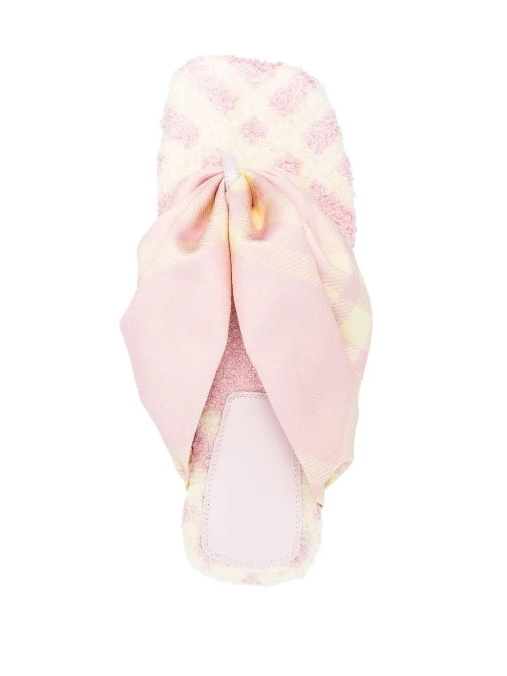 Burberry check thong sandals Burberry