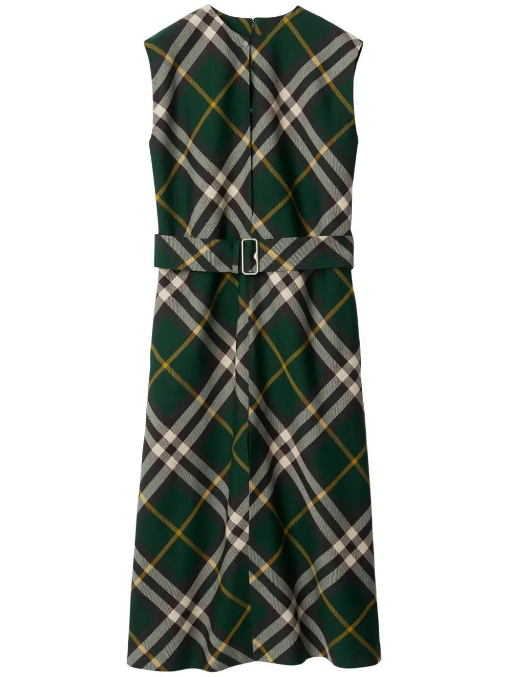 Burberry Nova Check Midi Dress Burberry