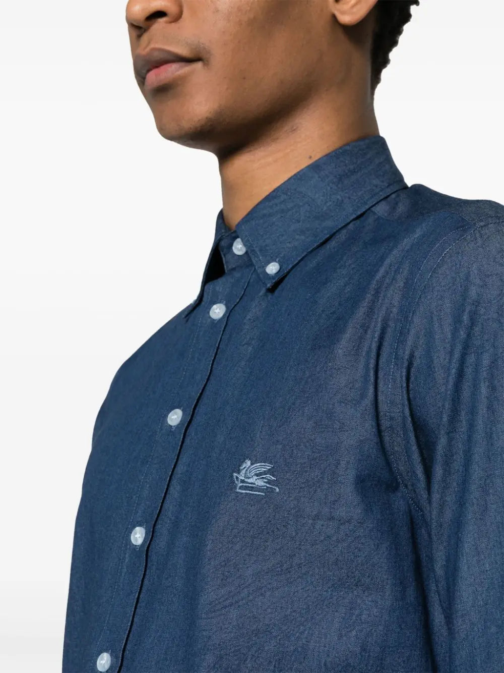 Etro Shirts Blue Etro