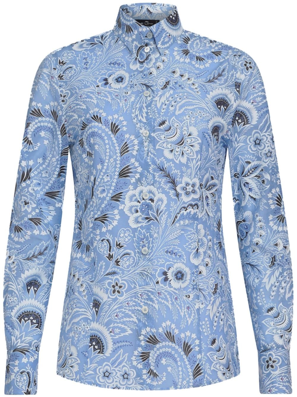 Etro Shirts Clear Blue Etro