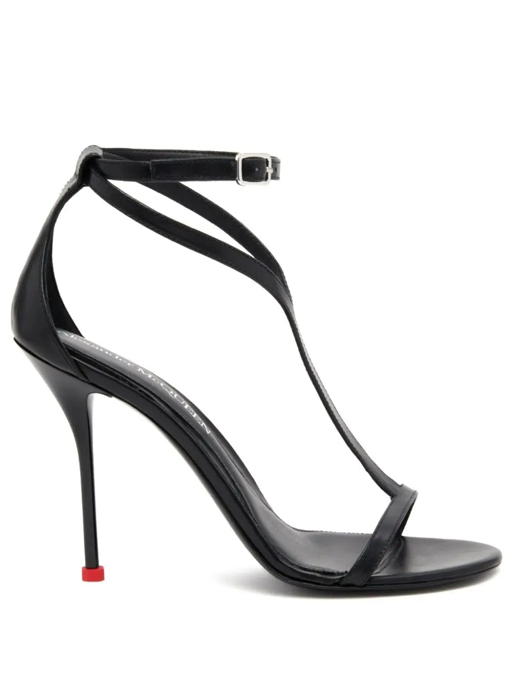 Alexander McQueen Harness 90mm leather sandals Alexander Mcqueen