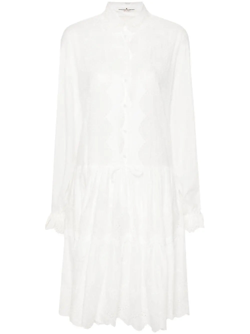 Ermanno Scervino Embroidered shirt dress Ermanno Scervino