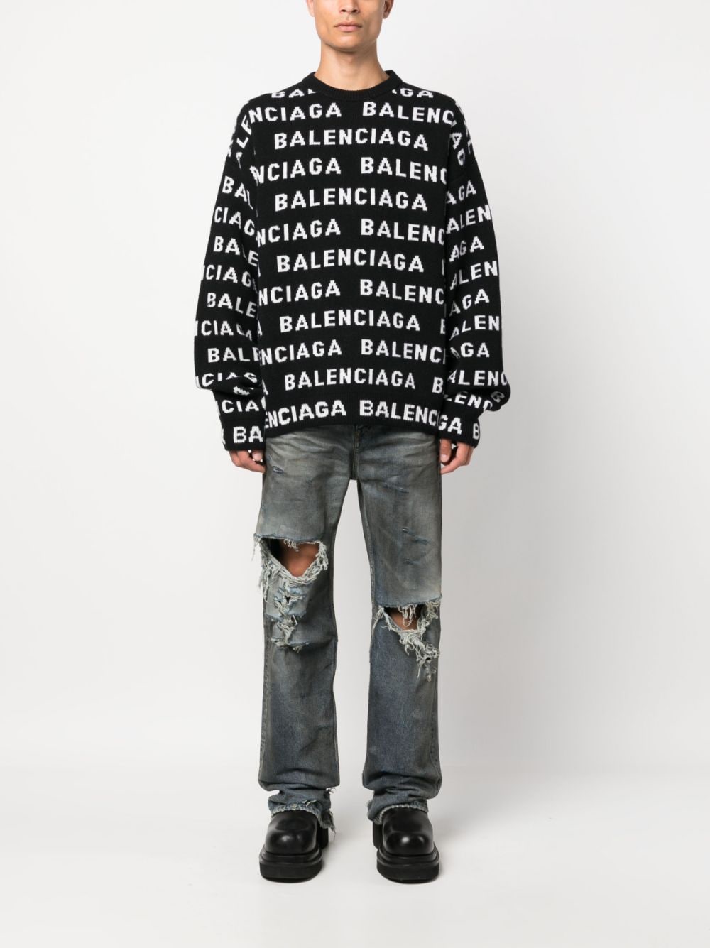 Balenciaga logo sweater Balenciaga 