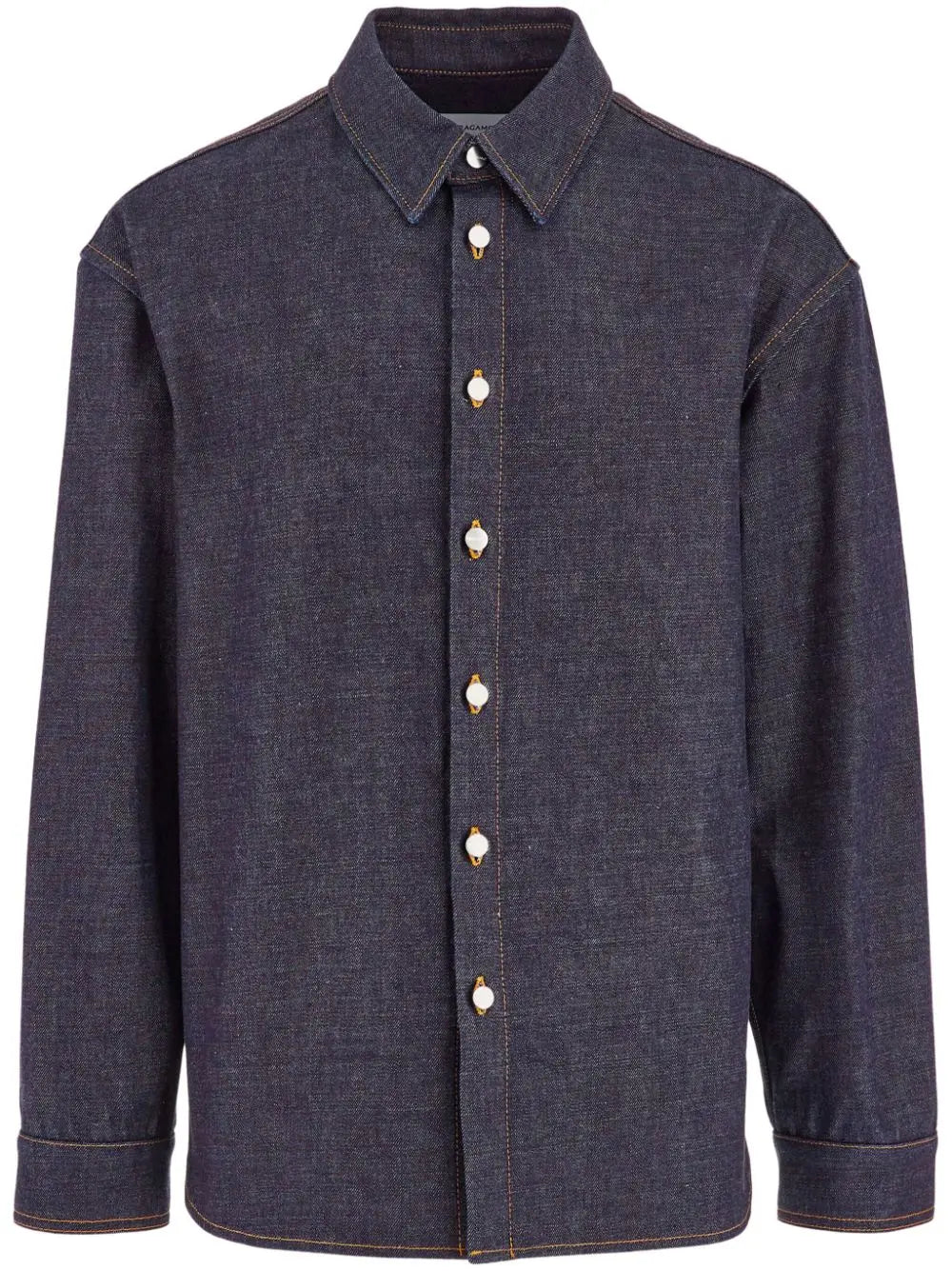 Ferragamo Shirts Blue Ferragamo