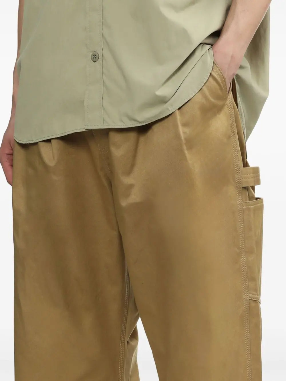 JUNYA WATANABE X CARHARTT Trousers Beige Junya Watanabe X Carhartt