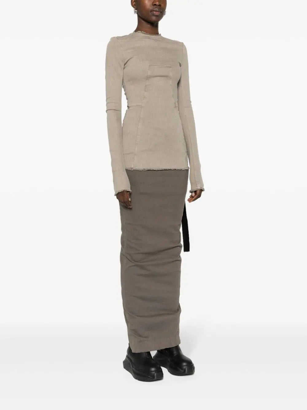 RICK OWENS DRKSHDW T-shirts and Polos Grey Rick Owens Drkshdw