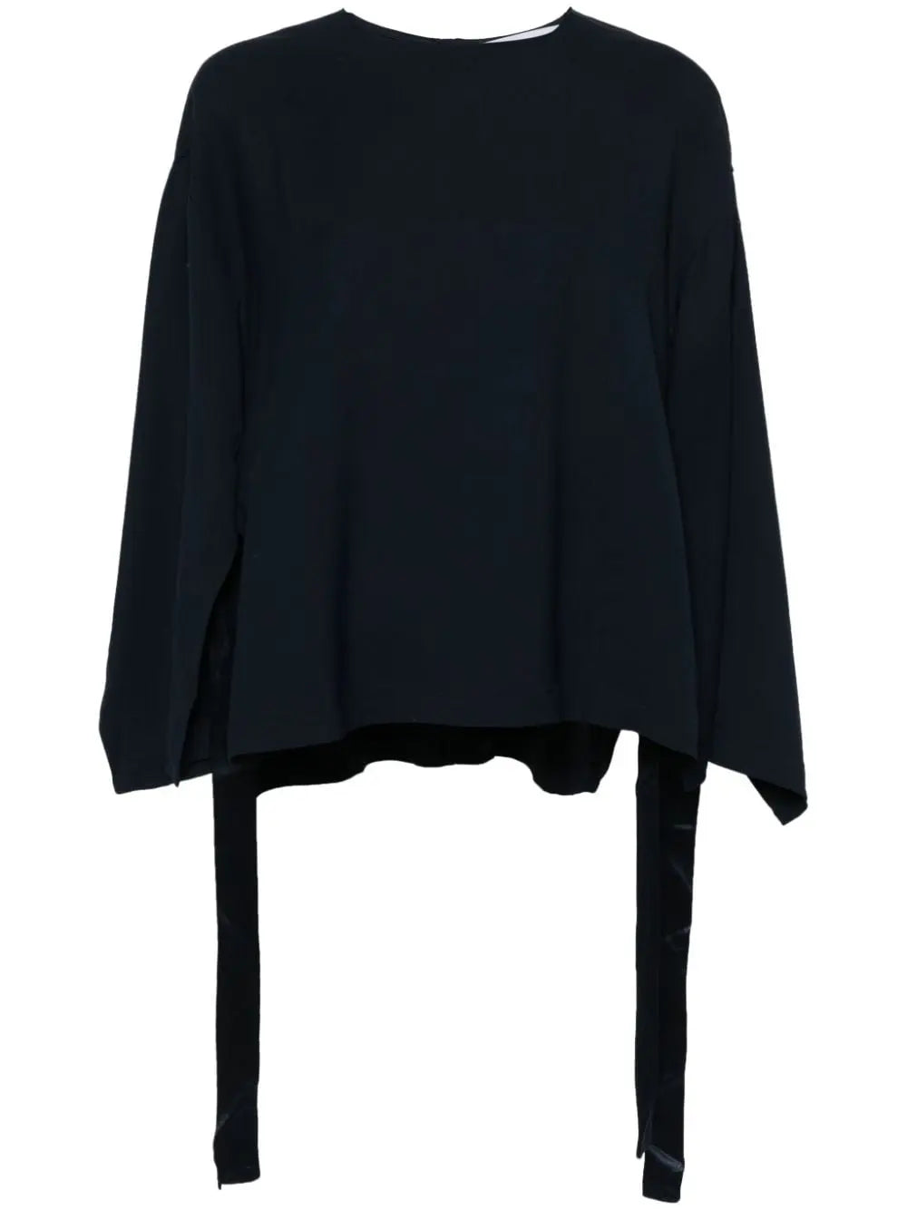 Erika Cavallini Semi-Couture Top Blue Erika Cavallini Semi-Couture