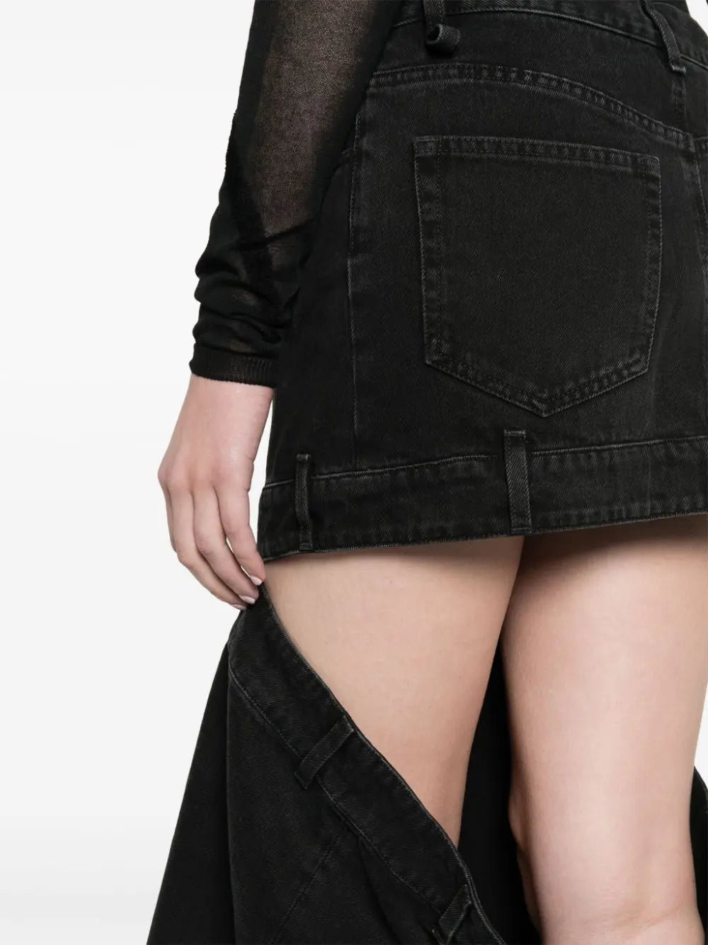 The Attico Skirts Black The Attico
