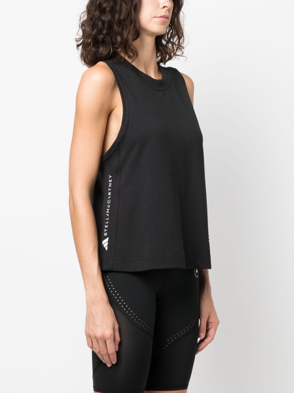 Adidas By Stella McCartney Top Black Adidas By Stella McCartney 