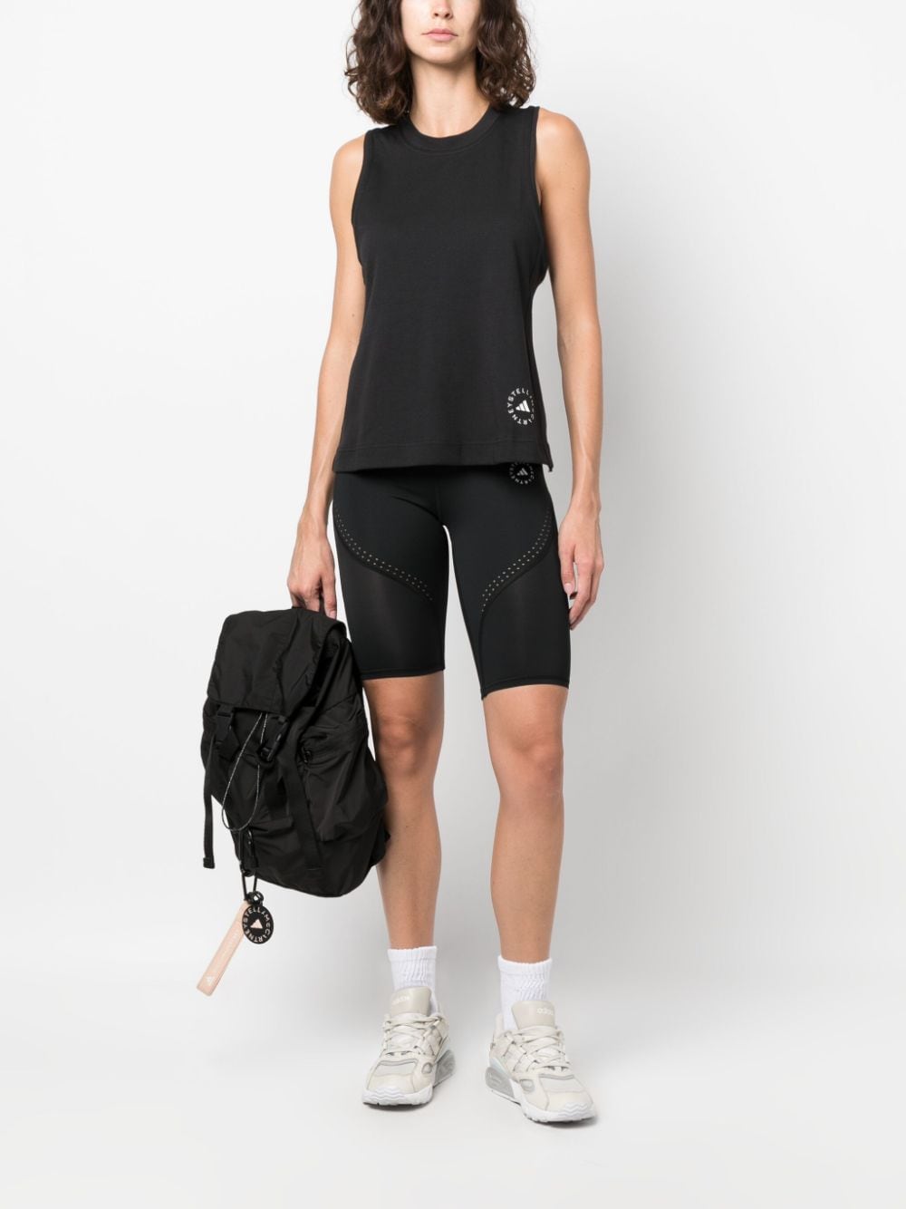 Adidas By Stella McCartney Top Black Adidas By Stella McCartney 