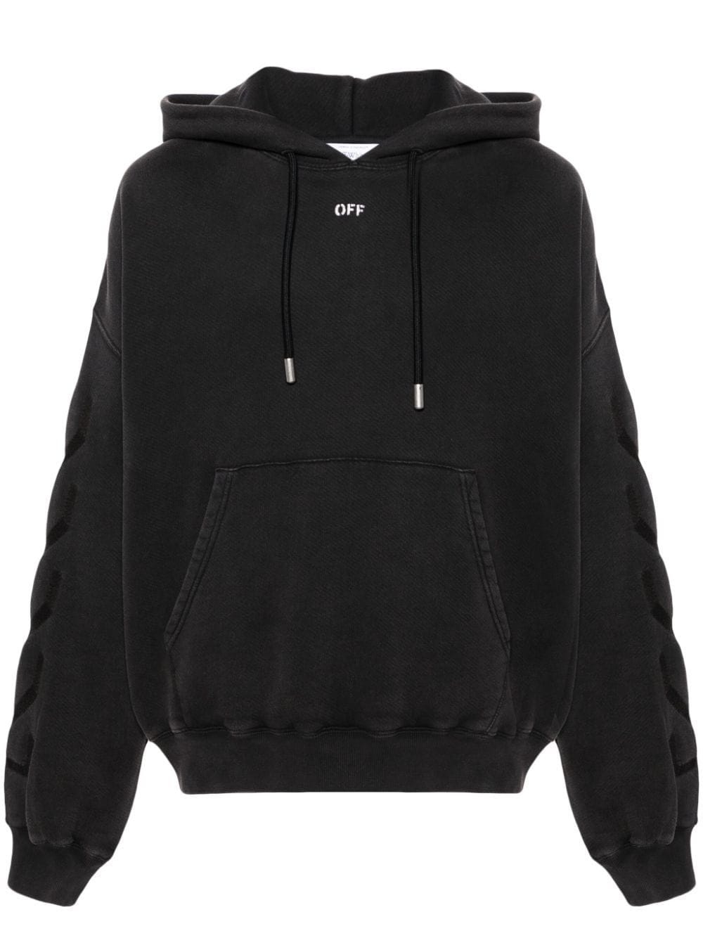 Off White St. Matthew cotton hoodie Off White
