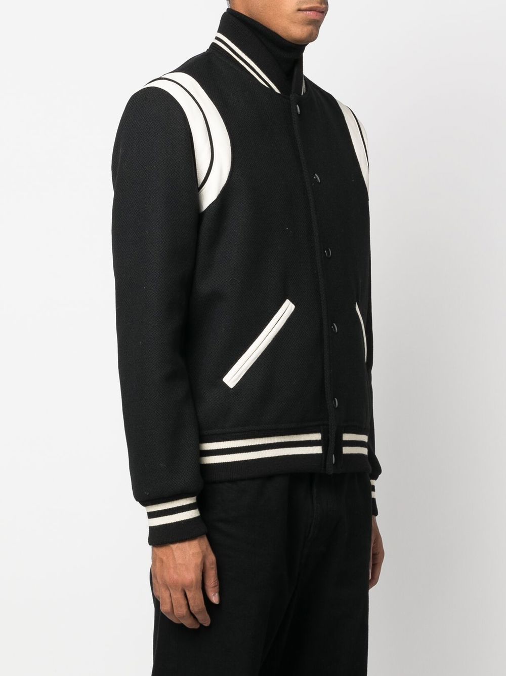 Saint Laurent Teddy Bomber Jacket Saint Laurent