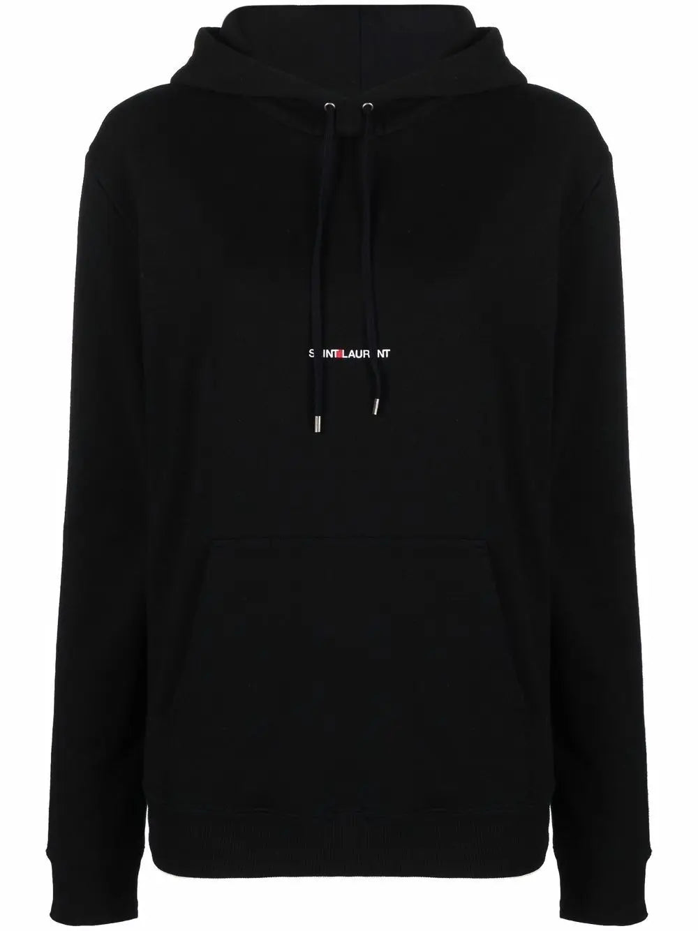 Saint Laurent Logo Print Hoodie Saint Laurent