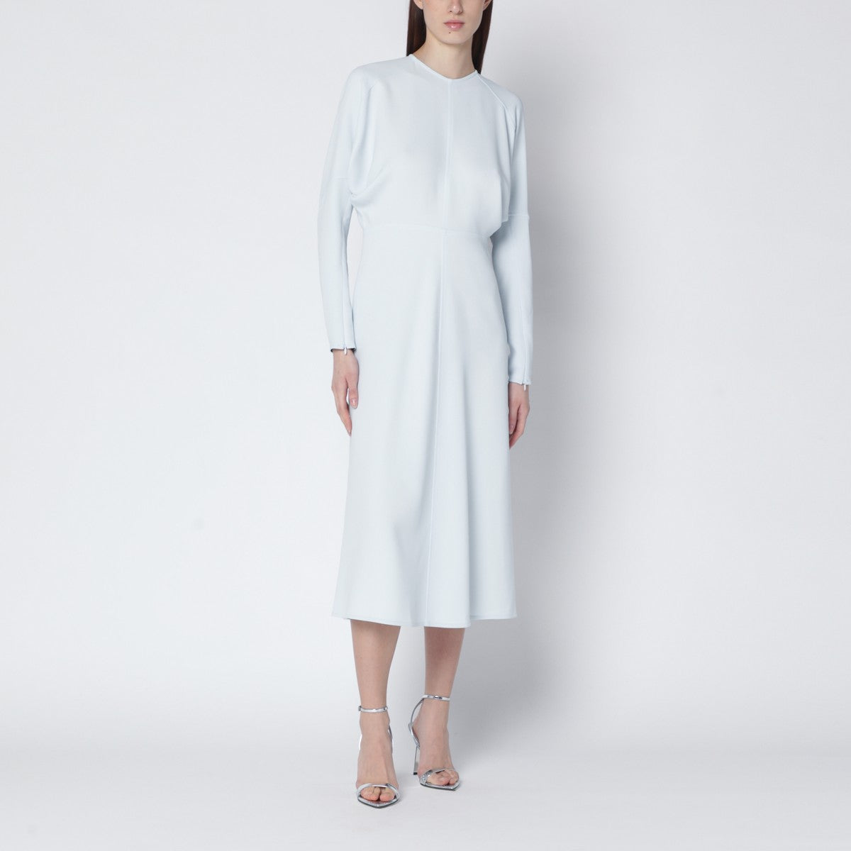 Victoria Beckham Ice blue Dolman midi dress Victoria Beckham 