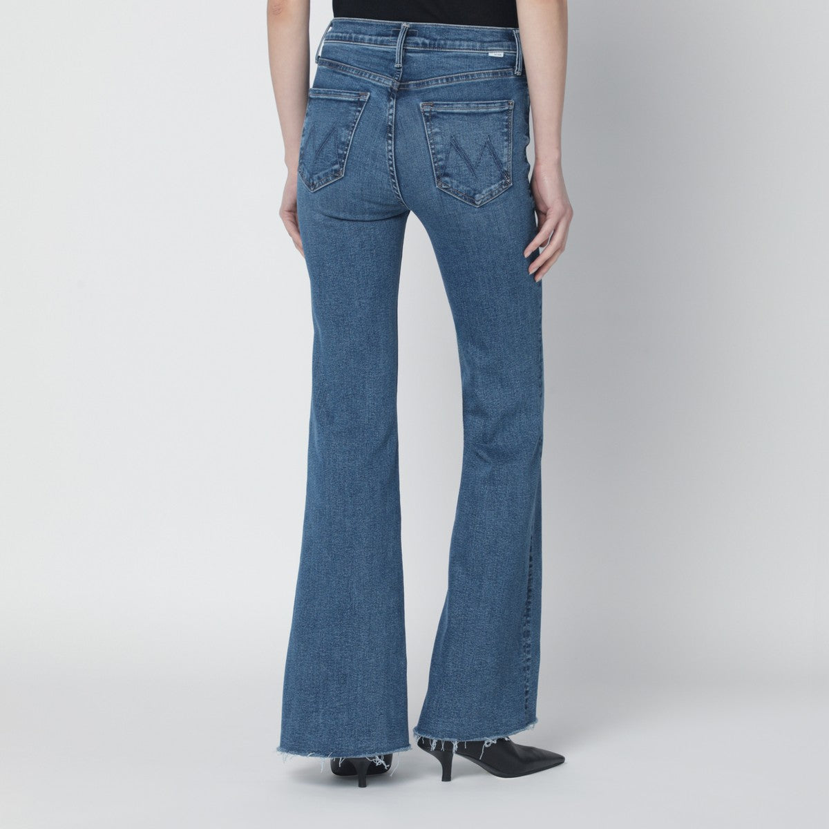 Mother Doozy Sneak Fray flared jeans Mother 