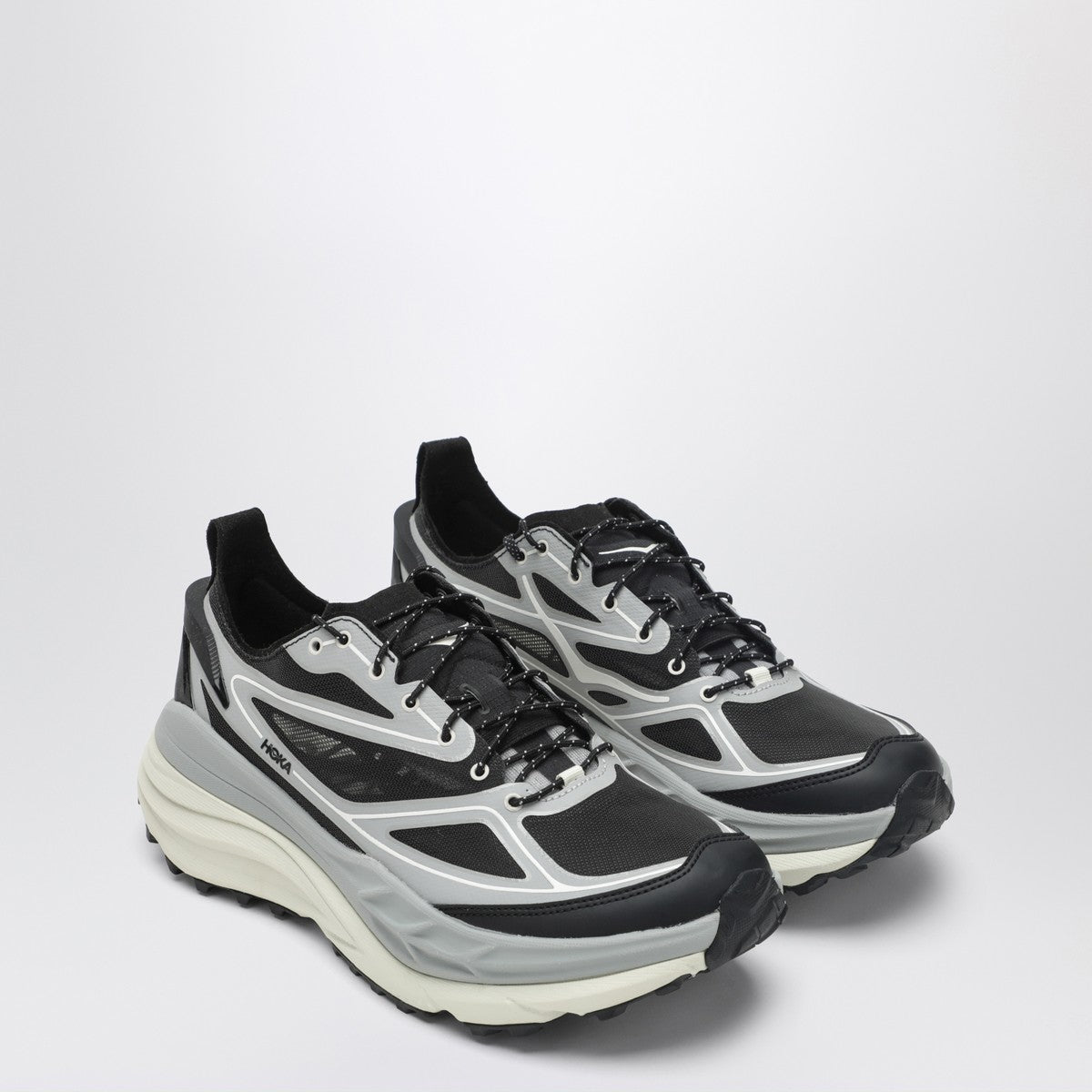 Hoka One One Sneaker Stinson One7 Stellar grey/Eggshell Hoka One One 