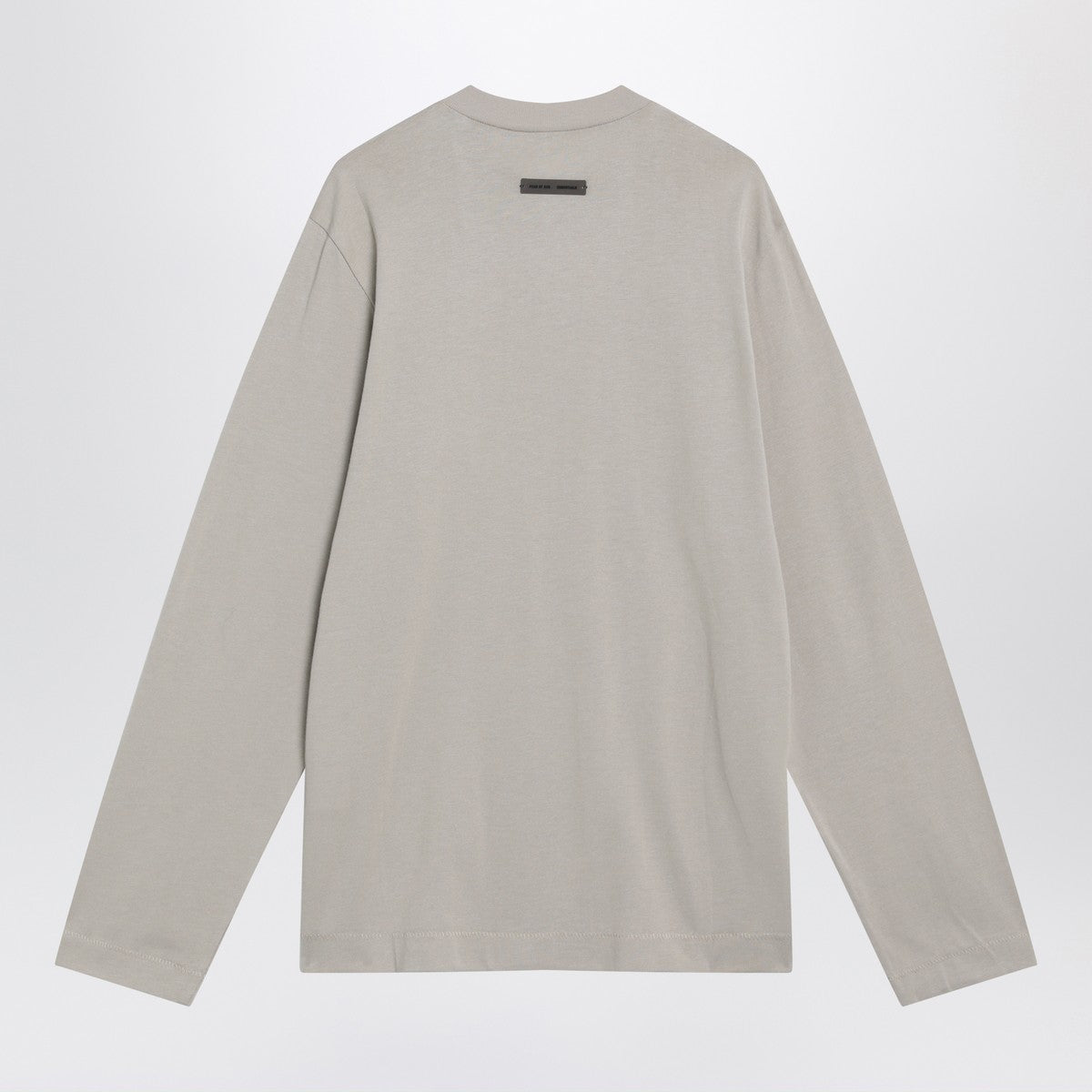 Fear of God Essentials Greige cotton-blend top Fear of God Essentials 