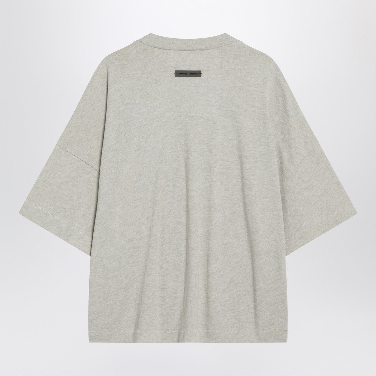 Fear of God Essentials Oversized greige cotton-blend T-shirt