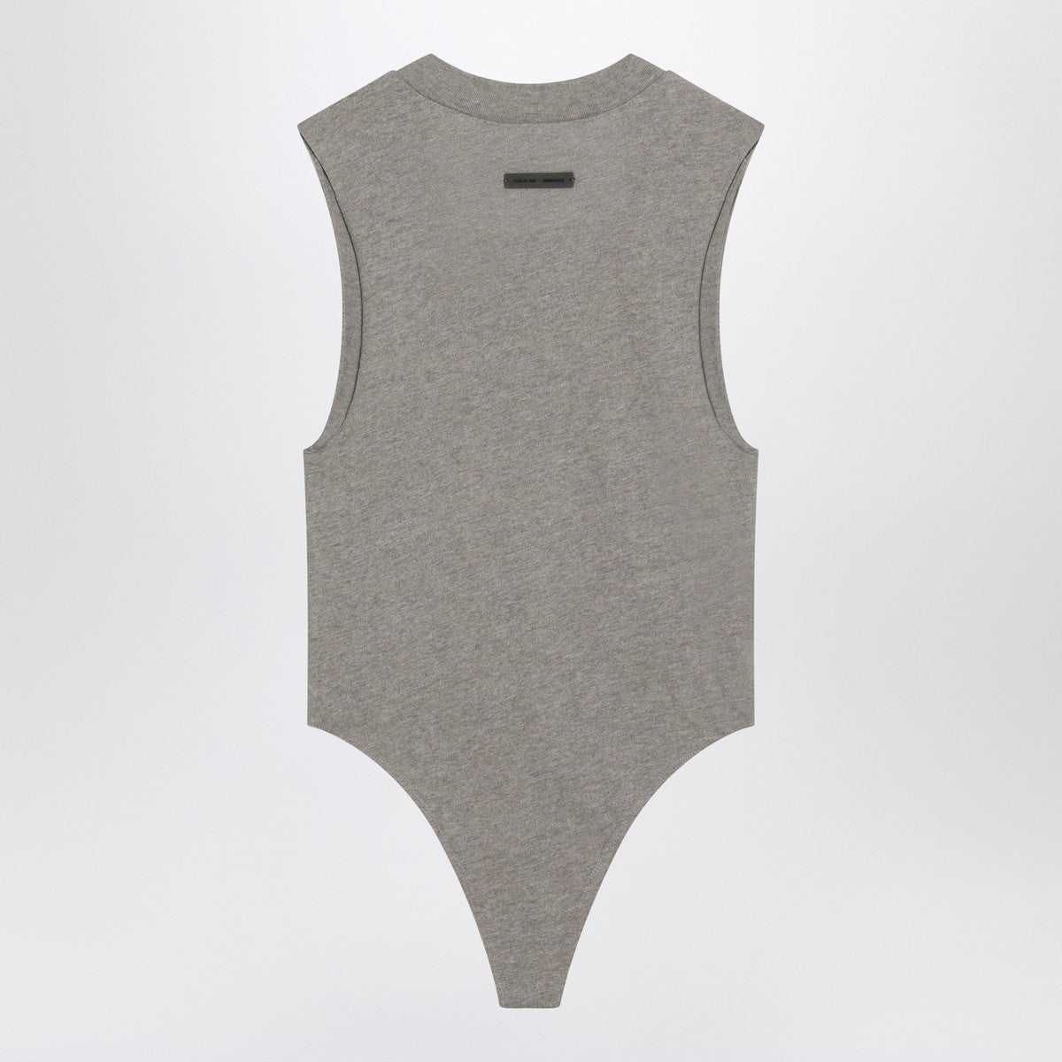 Fear of God Essentials Sleeveless grey cotton-blend bodysuit Fear of God Essentials 