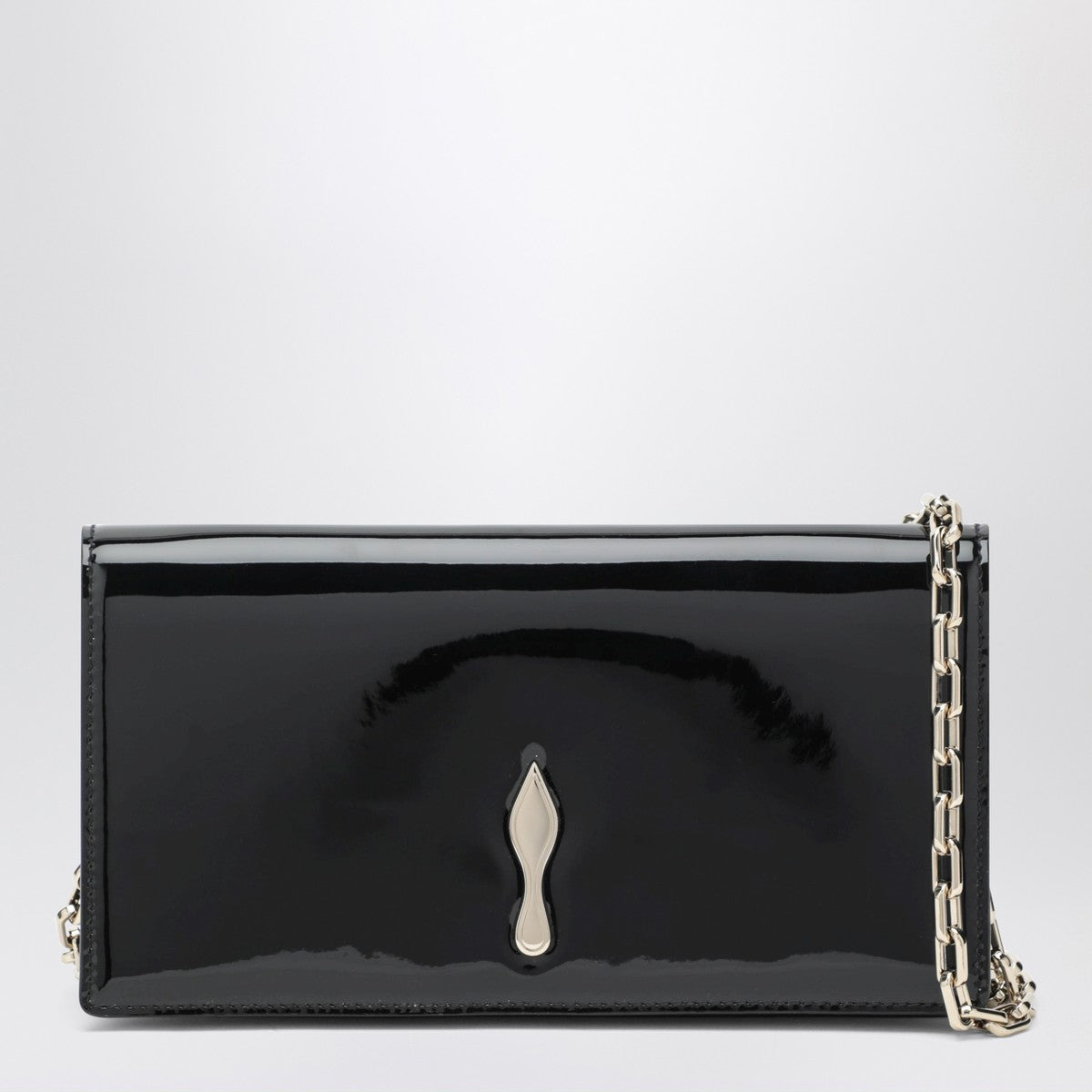 Christian Louboutin Bettina black patent clutch Christian Louboutin 