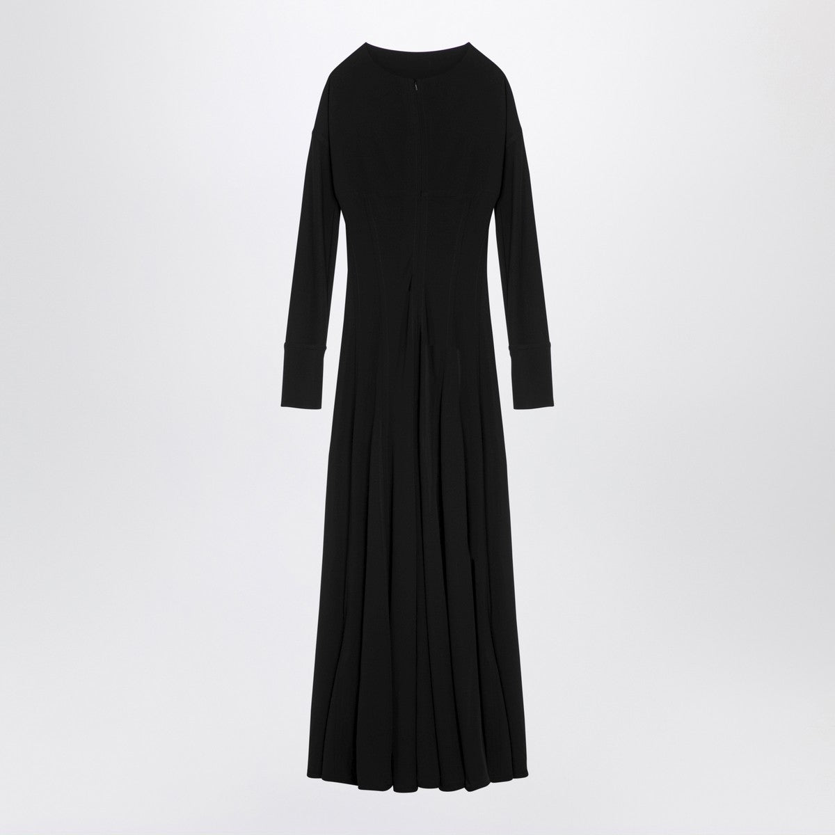 Victoria Beckham Black viscose dress with cut-out Victoria Beckham 