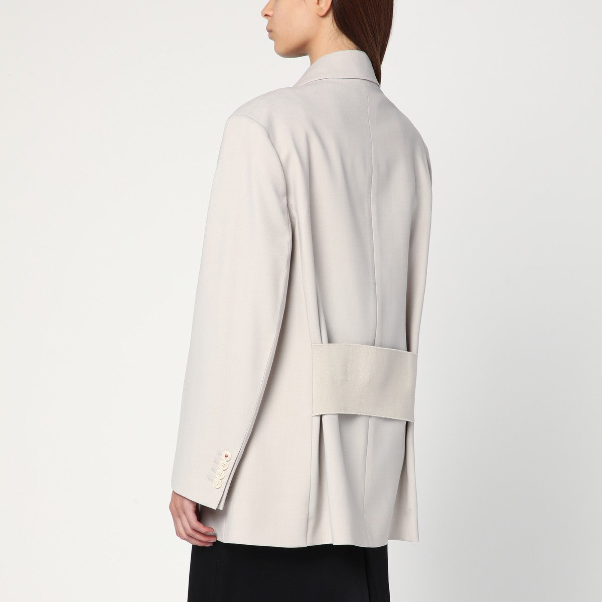 Victoria Beckham Pumice-coloured double-breasted jacket Victoria Beckham 