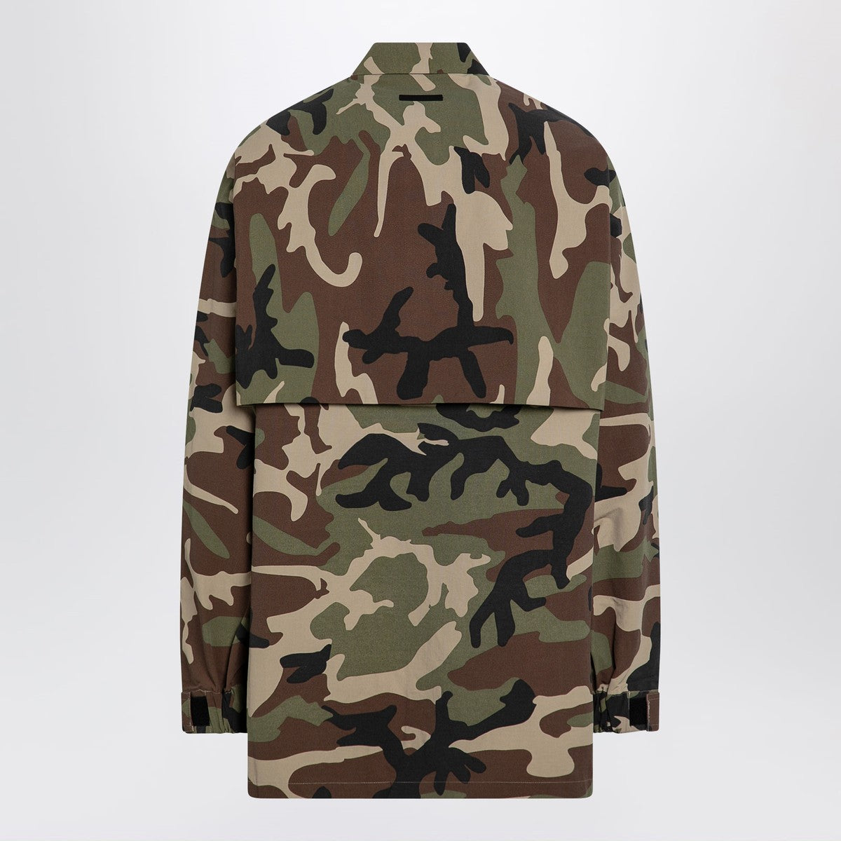 Fear of God Essentials Camouflage recycled nylon blend shirt Fear of God Essentials 