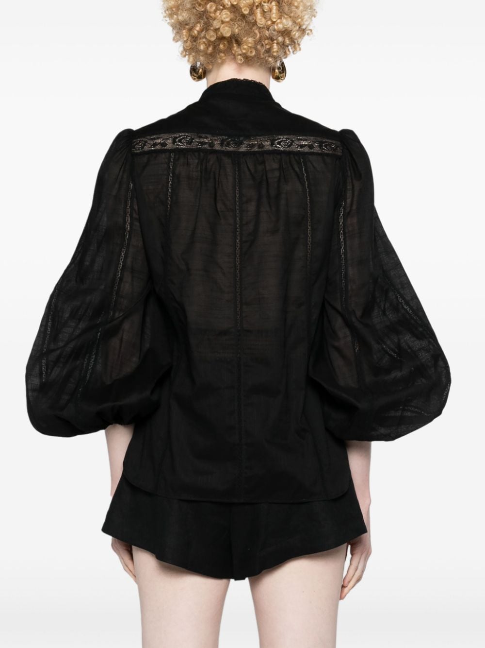 Zimmermann Shirts Black Zimmermann
