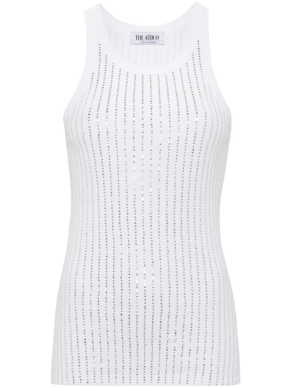 The Attico Top White The Attico