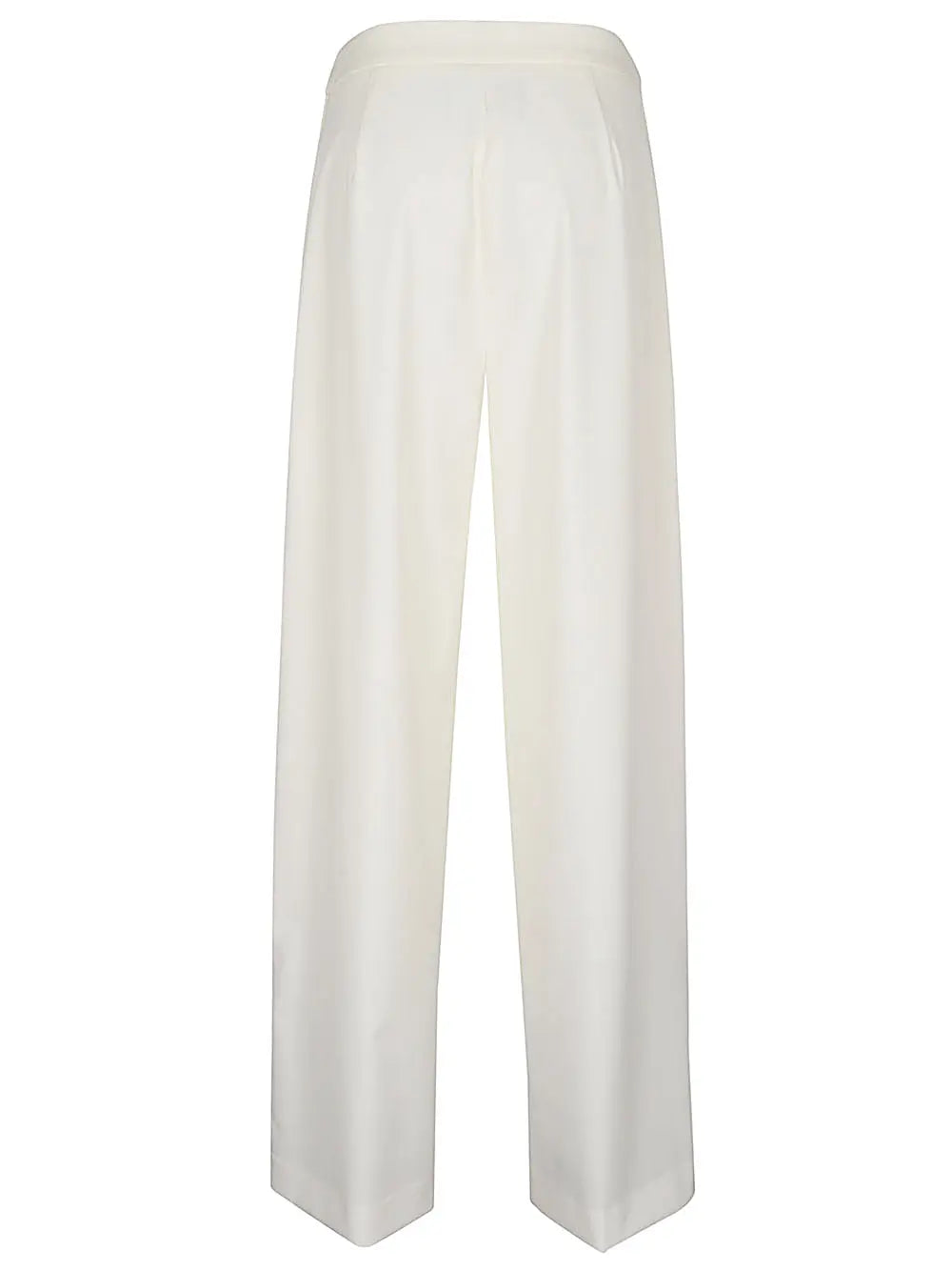Erika Cavallini Semi-Couture Trousers White Erika Cavallini Semi-Couture