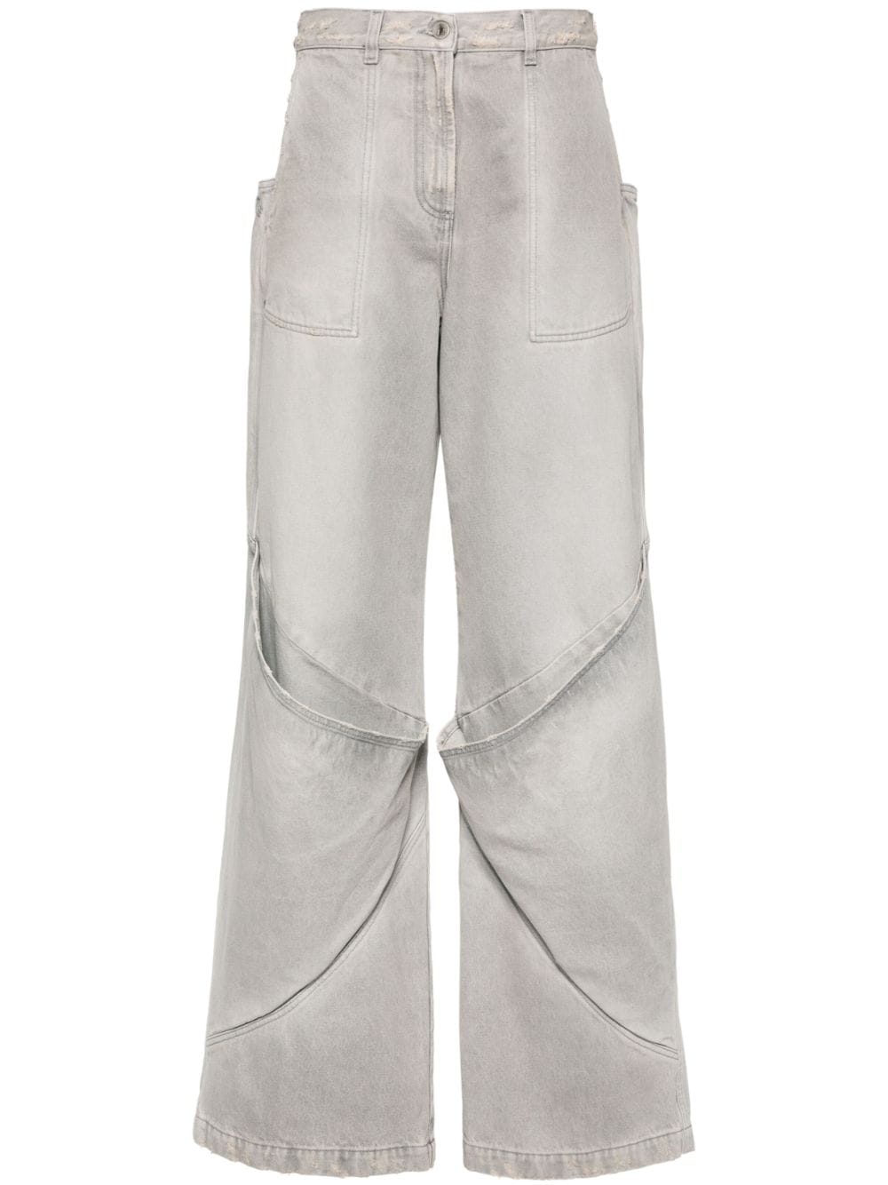 The Attico Jeans Grey The Attico