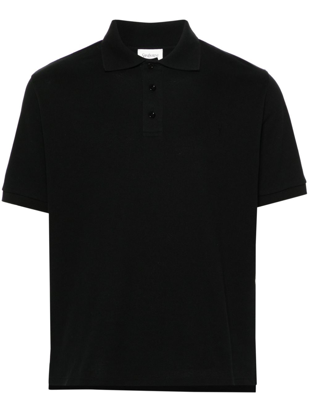Saint Laurent Piquet cotton polo shirt Saint Laurent
