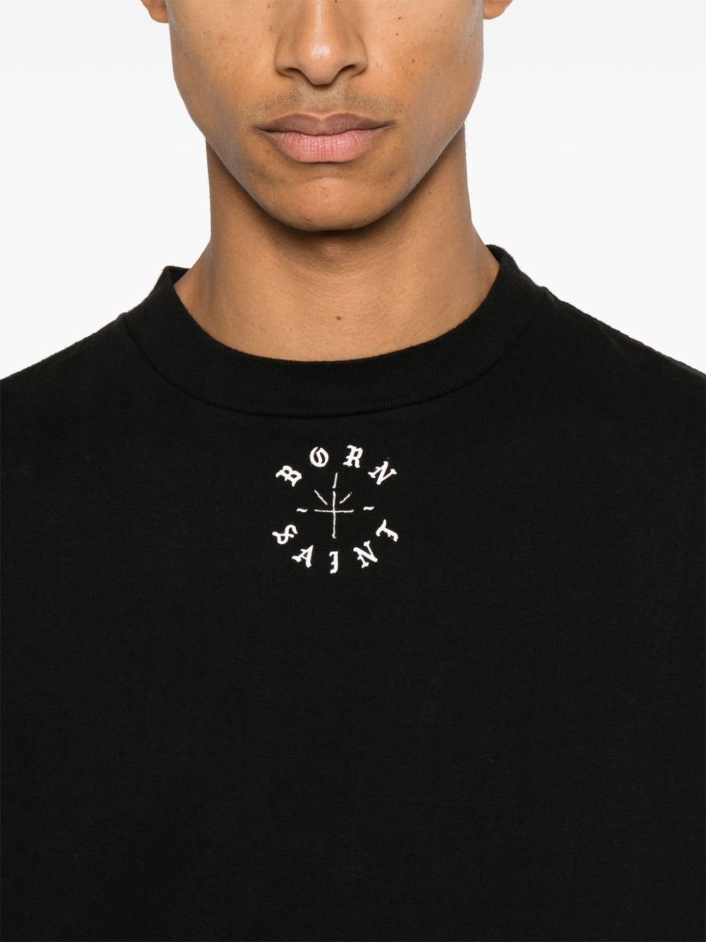 SAINT MXXXXXX T-shirts and Polos Black Saint Mxxxxxx