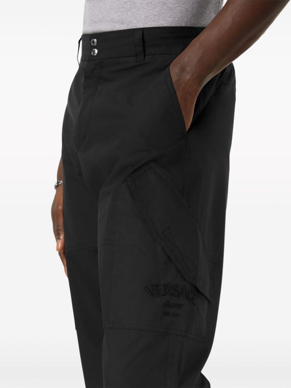 Versace Milano Stamp tailored trousers Versace