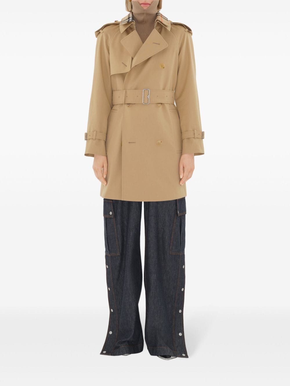 Burberry Trench coat with Vintage Check motif Burberry