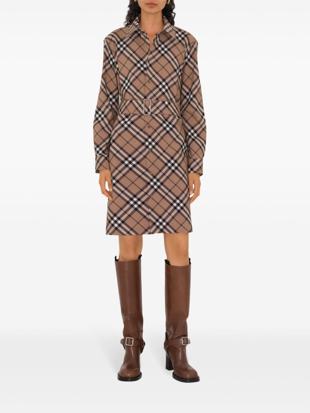 Burberry Checked shirt dress Burberry
