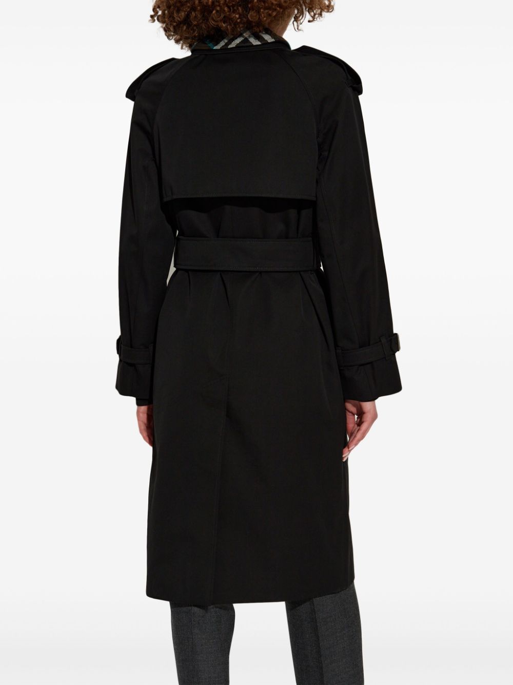 Burberry detachable-collar trench coat Burberry