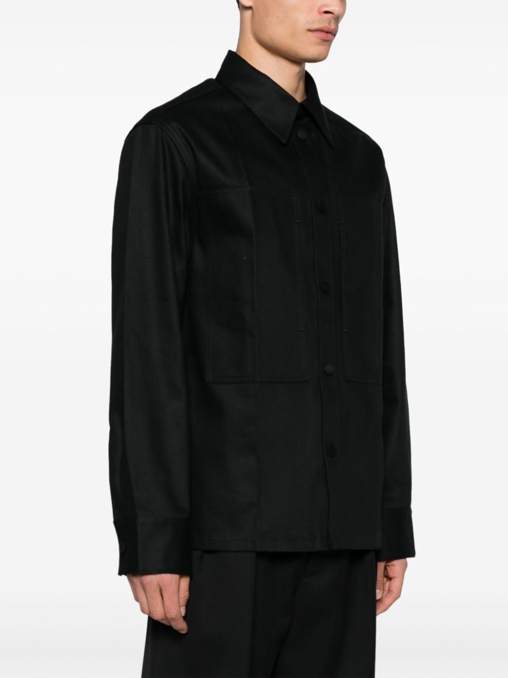 Jil Sander Shirts Black Jil Sander 