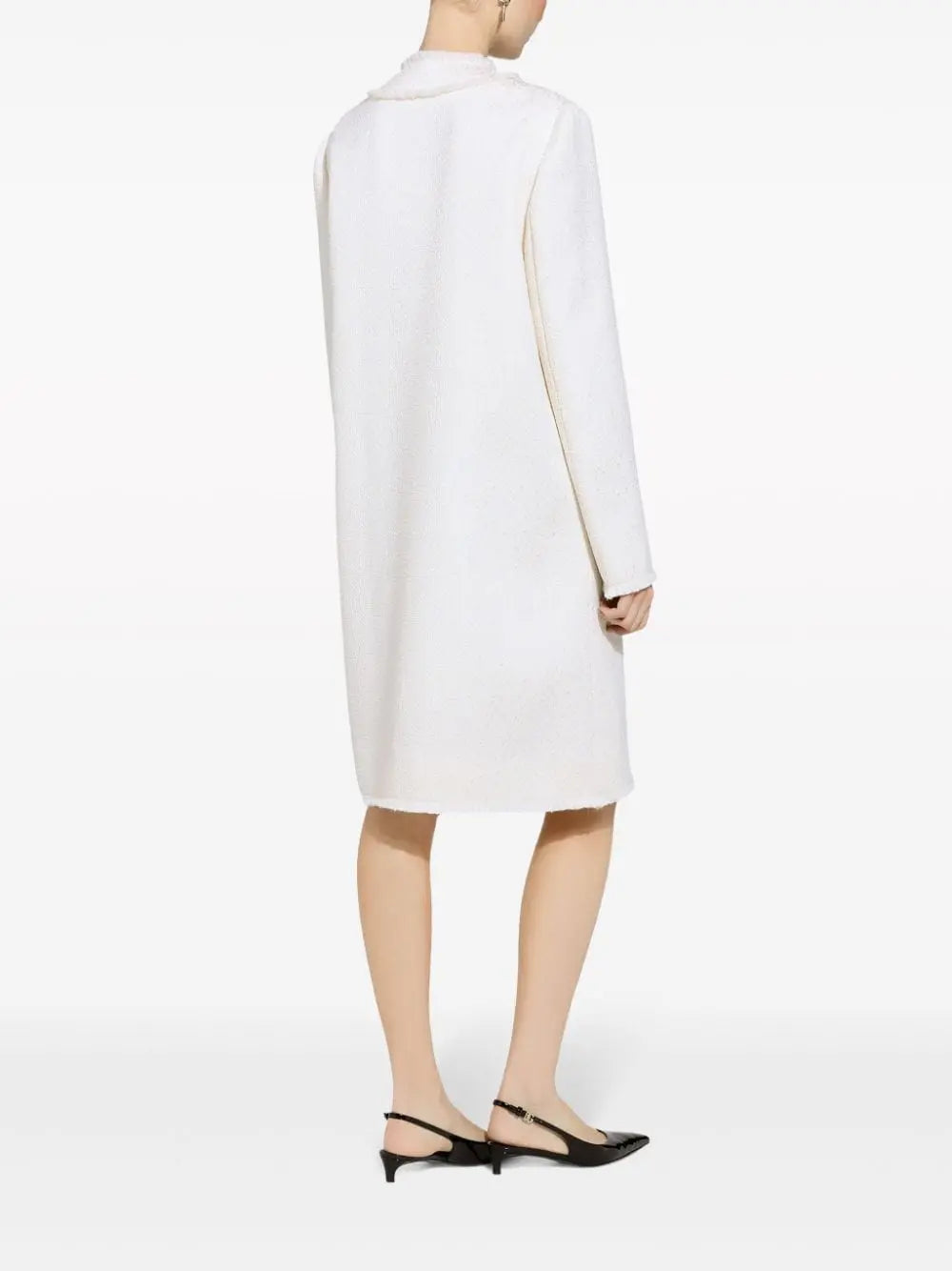 Dolce & Gabbana Single-breasted raschel tweed coat Dolce & Gabbana 